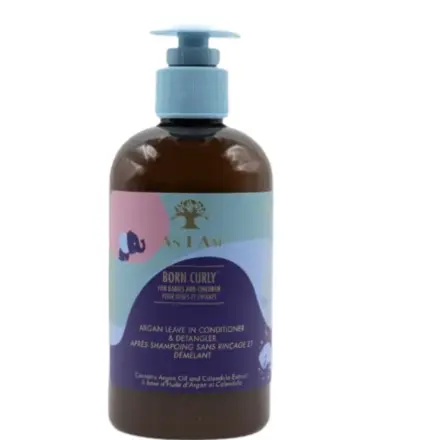 AS I AM Born Curly Argan Leave-In Conditioner 240ml